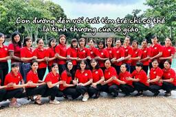 Chương trình "Chào mừng năm học mới" của trường Mầm non An Tiến