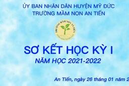 SƠ KẾT HỌC KỲ I NĂM HỌC 2021-2022