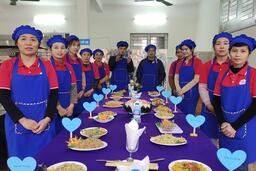 Hội thi nhân viên nuôi dưỡng giỏi cấp trường