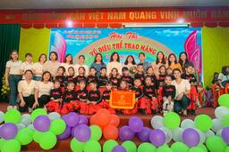 Hội thi “Vũ điệu thể thao măng non”  Huyện Mỹ Đức