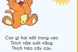 NHỮNG CÂU ĐỐ VUI RÈN TRÍ THÔNG MINH CHO CON