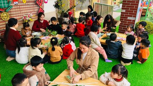 TRẢI NGHIỆM GÓI BÁNH TRƯNG XUÂN ẤT TỴ 2025